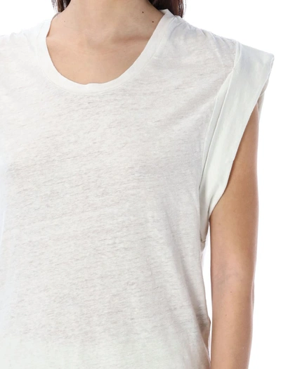 Shop Isabel Marant Étoile Kotty T-shirt In White