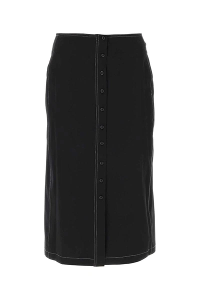 Shop Low Classic Skirts In Black