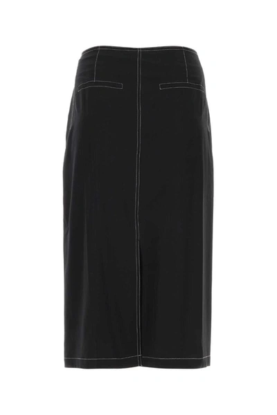 Shop Low Classic Skirts In Black