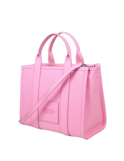 Shop Marc Jacobs Leather Handbag In Fluro Candy