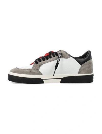 Shop Off-white New Low Vulcanized Sneakers In White Black Beige