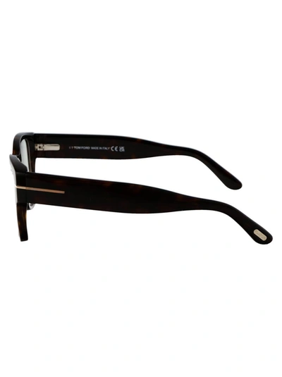 Tom Ford Blue Light Block Cat Eye Ladies Eyeglasses Ft5949-b 001 56 In 052 Avana Scura
