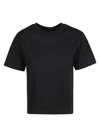Shop Armarium Slim Fit Cotton T-shirt In Black