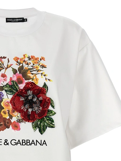 Shop Dolce & Gabbana White Cotton T-shirt