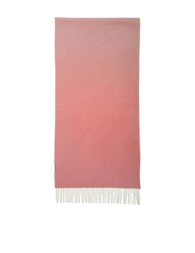 Shop Ferragamo Cashmere Scarf In Pink/mascarpone