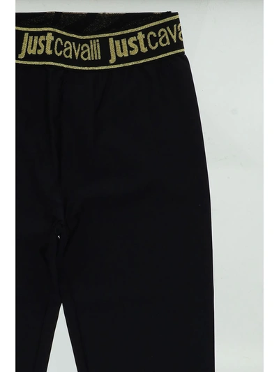 Shop Just Cavalli Trousers In Black