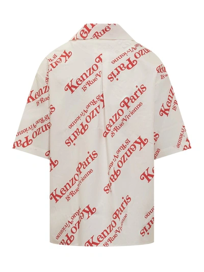 Shop Kenzo Boxy Shirt ' By Verdy'. In White