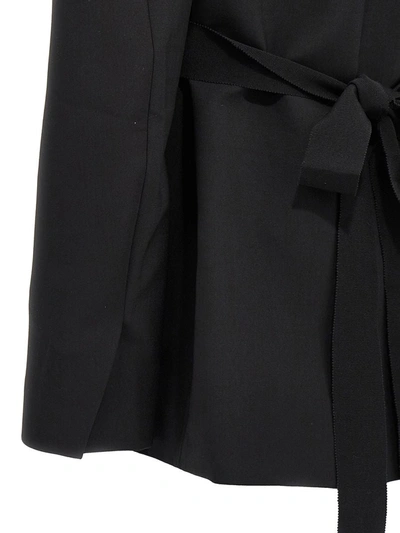 Shop Nensi Dojaka Jackets And Vests In Black
