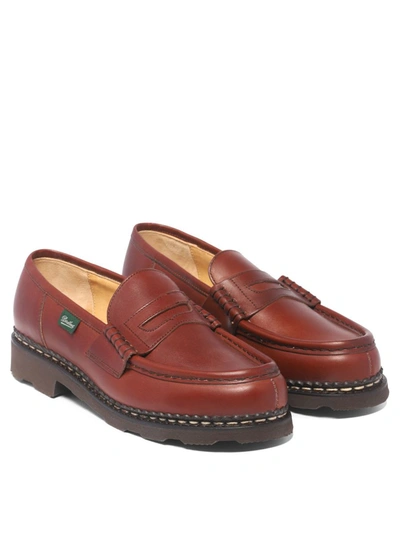 Shop Paraboot "orsay" Loafers In Brown