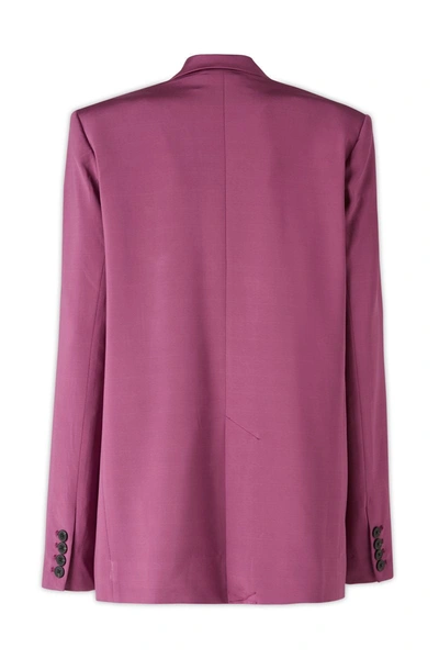 Shop Remain Birger Christensen Remain Jackets And Vests In Purple