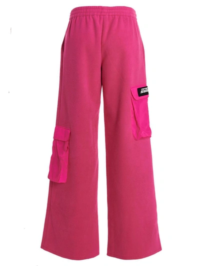 Shop Rotate Birger Christensen Rotate 'holiday' Joggers In Fuchsia