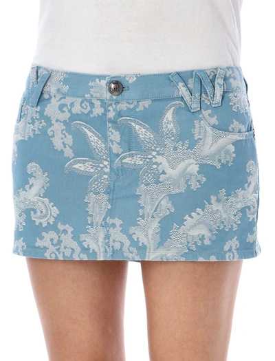 Shop Vivienne Westwood Foam Mini Skirt In Coral