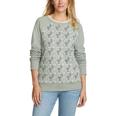 Shop Eddie Bauer Women's Legend Wash Sweatshirt - Print In Multi