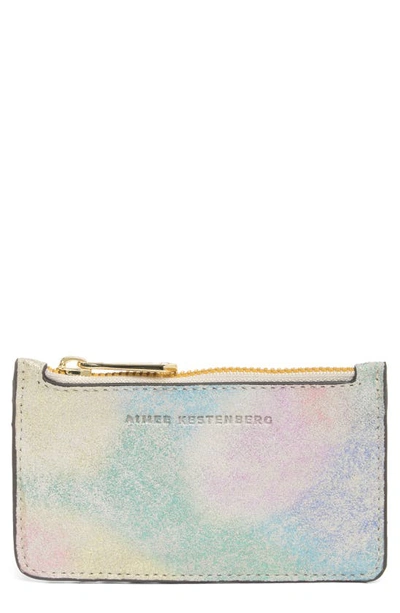 Shop Aimee Kestenberg Melbourne Leather Wallet In Sunrise Metallic