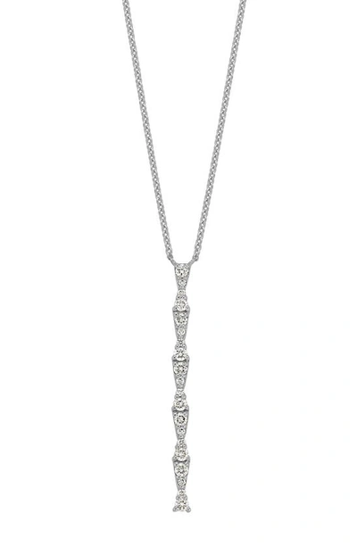 Shop Bony Levy 18k White Gold Aviva Diamond Pendant Necklace