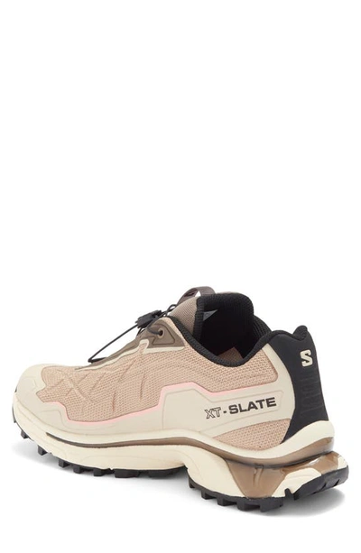 Shop Salomon Gender Inclusive Xt-slate Advanced Sneaker In Natura/ Cement/ Fl