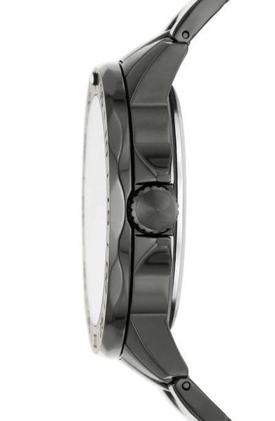 Fossil Bannon Convertible Three-hand Quartz Watch, 45mm In Smoke
