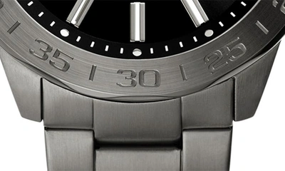 Fossil Bannon Convertible Three-hand Quartz Watch, 45mm In Smoke