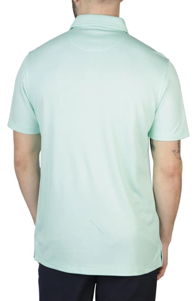 Shop Tailorbyrd Luxe Modal Blend Polo In Fresh Mint