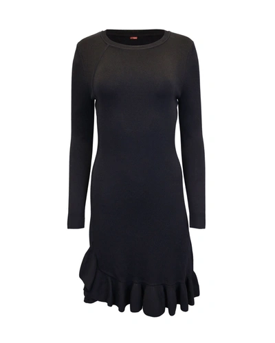 Shop Altuzarra Mikey Knit Dress M In Black