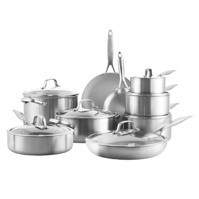 Shop Greenpan Venice Pro Tri-ply Stainless Steel Nonstick 16 Piece Cookware Set