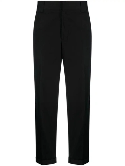 Shop Golden Goose Chino Skate Pants  Comfort Cotton/poliestere Gabardine Clothing In Black