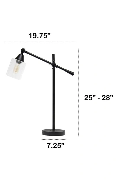 Shop Lalia Home Adjustable Desk Lamp In Black