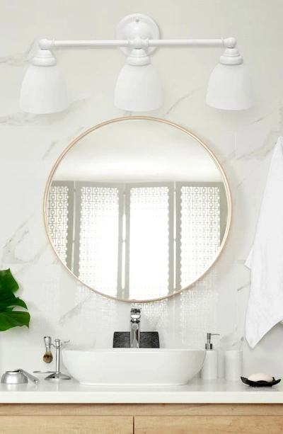 Shop Lalia Home 3-light Vanity Fixture In White