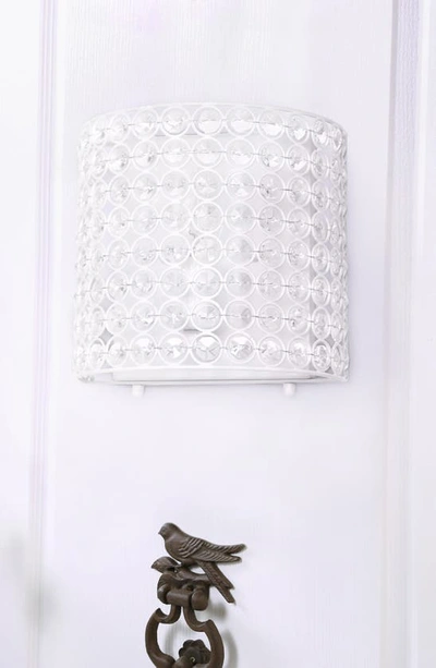 Shop Lalia Home Crystal Vanity Light In White