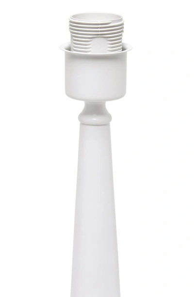 Shop Lalia Home Candlestick Table Lamp In White