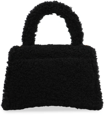 Shop Balenciaga Hourglass Handbag In Black