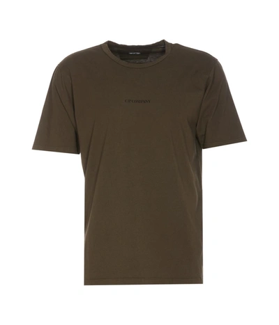 Shop C.p. Company T-shirts And Polos In Green