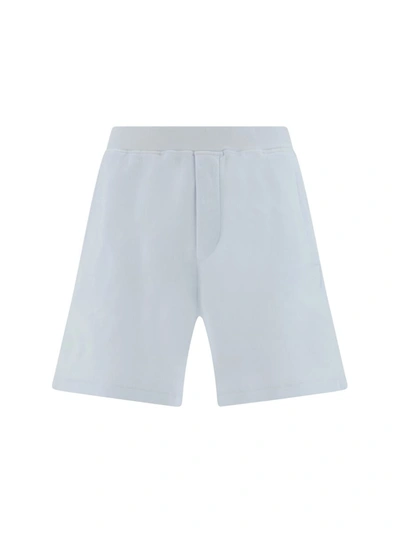 Shop Dsquared2 Bermuda Shorts In White