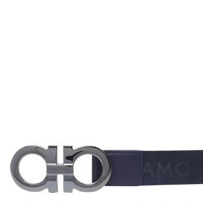 Shop Ferragamo Belts In Blue