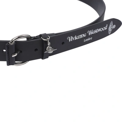Shop Vivienne Westwood Belts In Black