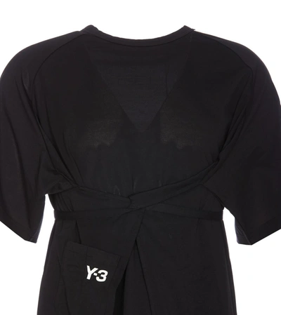 Shop Y-3 T-shirts And Polos In Black