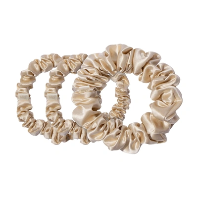 Slip Back To Basics Assorted Scrunchies In Blonde
