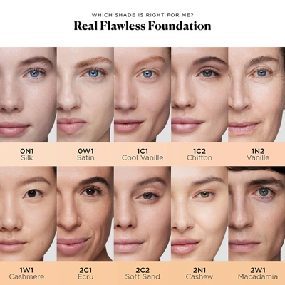 Shop Laura Mercier Real Flawless Weightless Perfecting Foundation In 2n1 Cashew
