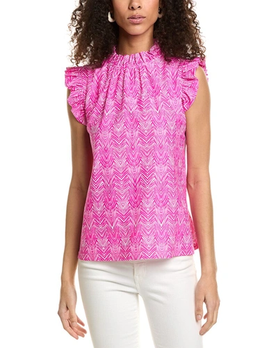 Shop Jude Connally Mylie Sleeveless Top In Pink