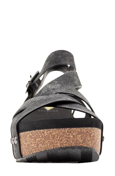 Volatile Sand Castle Water Resistant Sandal In Black