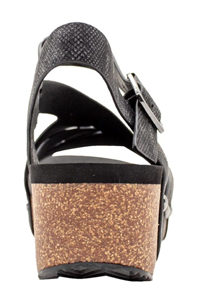 Volatile Sand Castle Water Resistant Sandal In Black