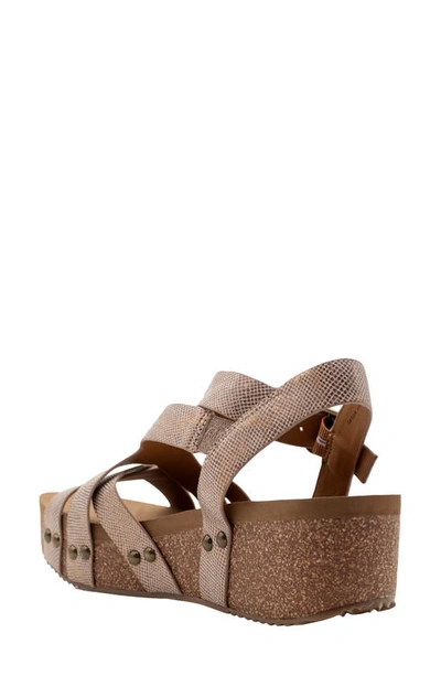 Volatile Sand Castle Water Resistant Sandal In Bronze