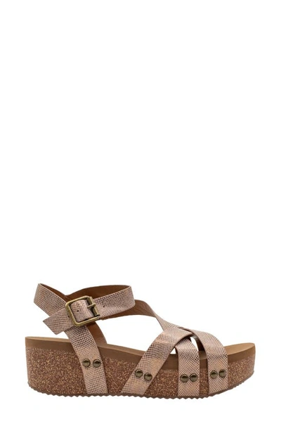 Volatile Sand Castle Water Resistant Sandal In Bronze