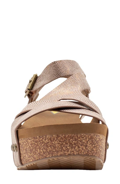 Volatile Sand Castle Water Resistant Sandal In Bronze