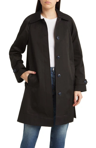 Sam Edelman Mac Single Breasted Coat In Black