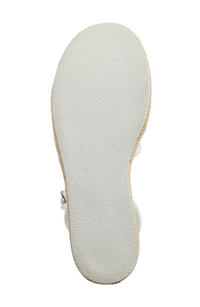 Shop Dkny Cyrilla Wedge Platform Sandal In White