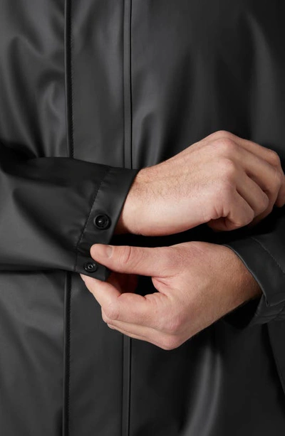 Helly Hansen Moss Waterproof Rain Jacket In Black