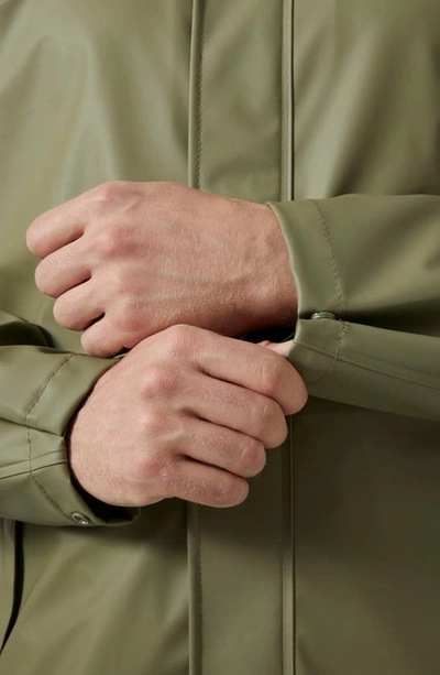 Helly Hansen Moss Waterproof Rain Jacket In Lav Green