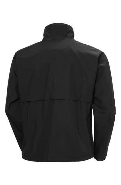 Shop Helly Hansen T2 Rain Jacket In Black