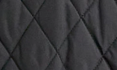 Shop Lauren Ralph Lauren Quilted Barn Jacket In Black